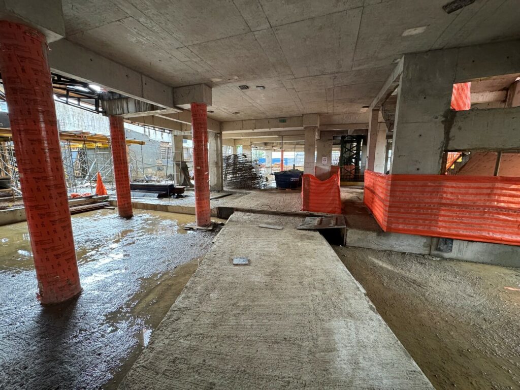 Acompanhamento de obra do Baume Itaim