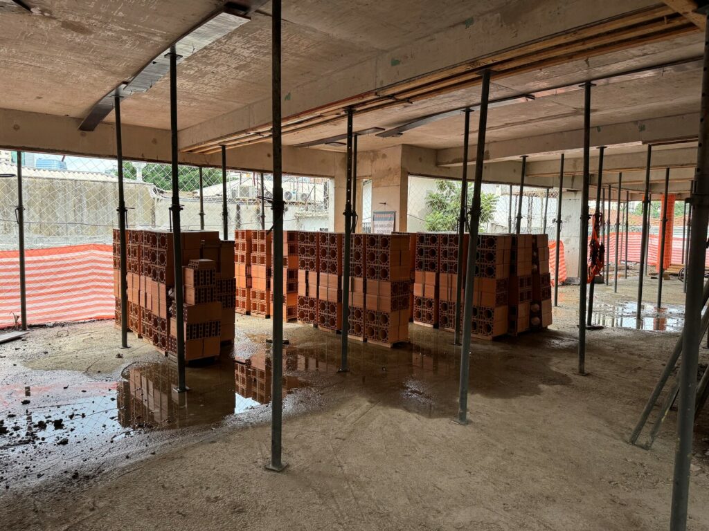 Acompanhamento de obra do Baume Itaim