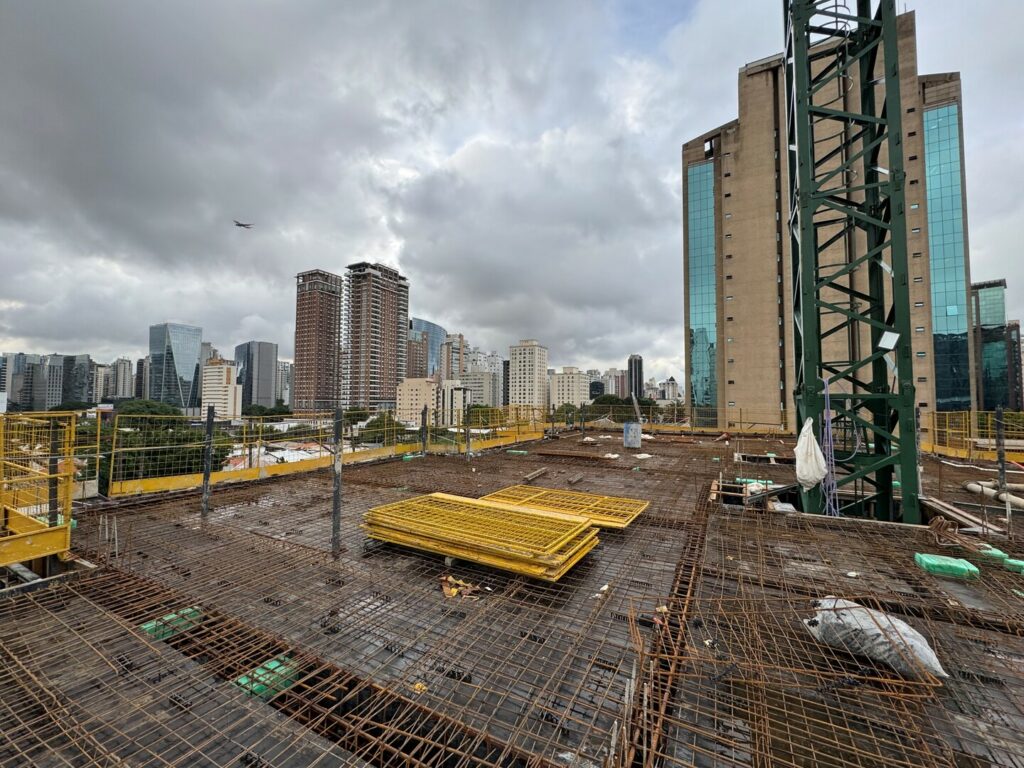 Acompanhamento de obra do Baume Itaim