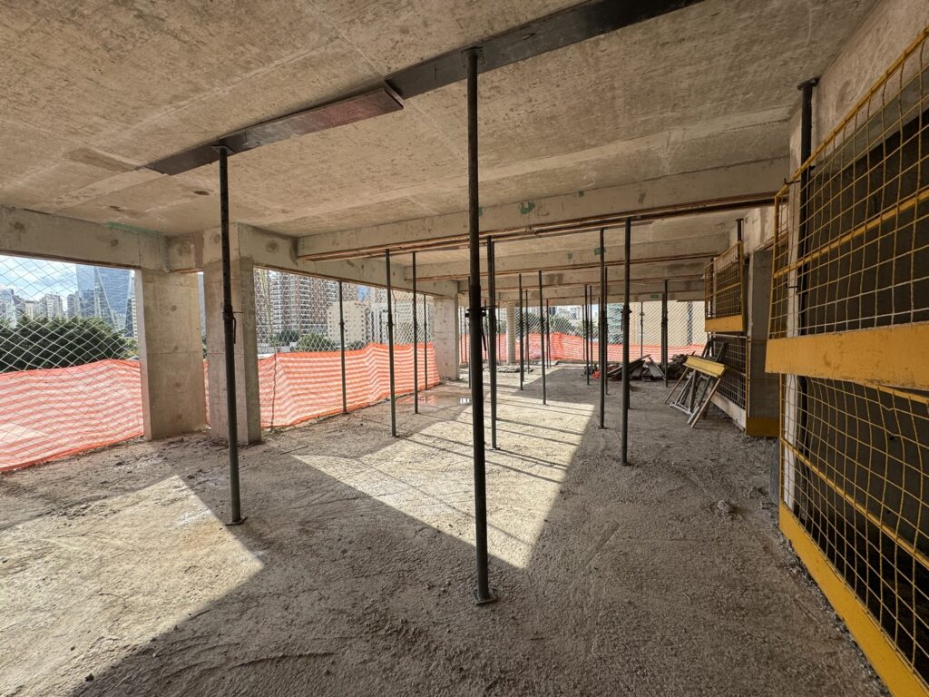 Acompanhamento de obra do Baume Itaim