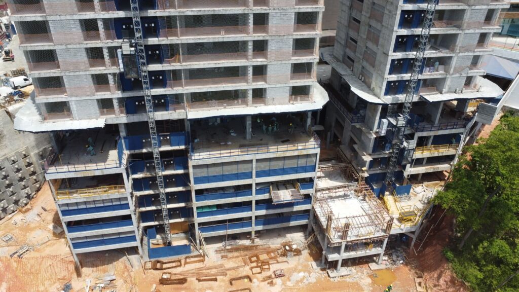 Fevereiro Acompanhamento de obra do empreendimento Legacy