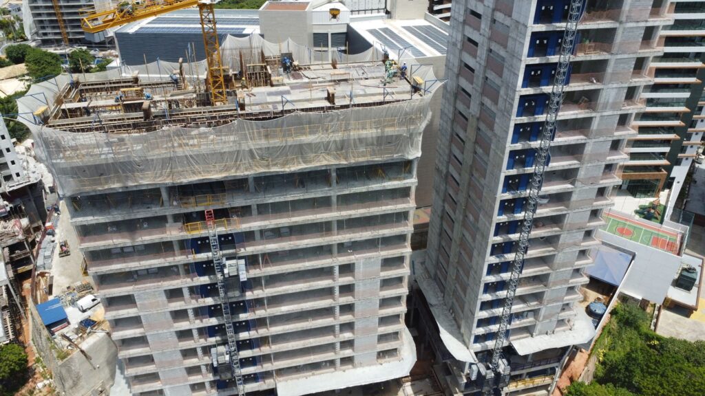 Fevereiro Acompanhamento de obra do empreendimento Legacy