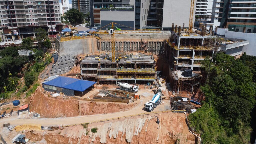 Agosto Acompanhamento de obra do empreendimento Legacy