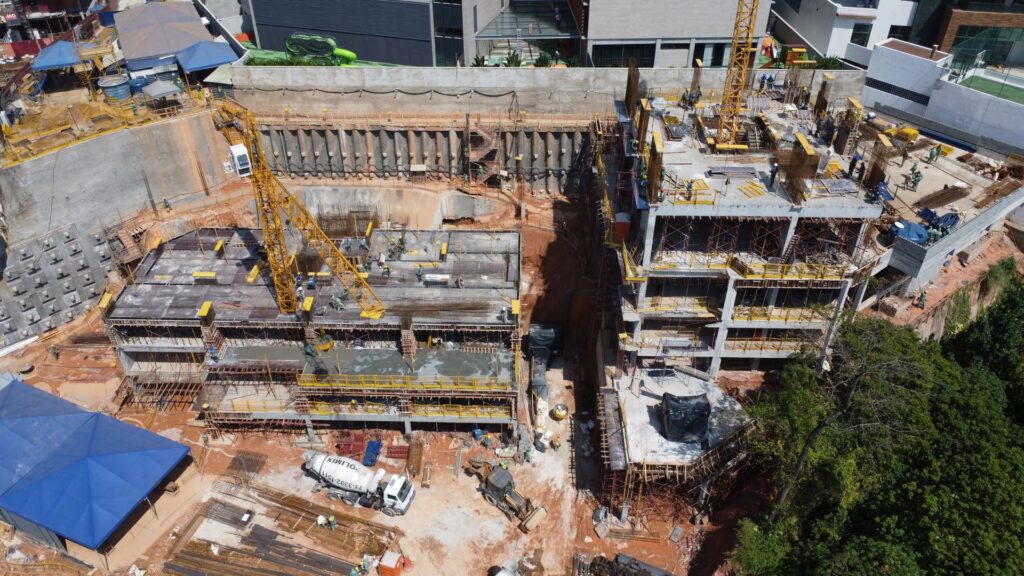 Agosto Acompanhamento de obra do empreendimento Legacy