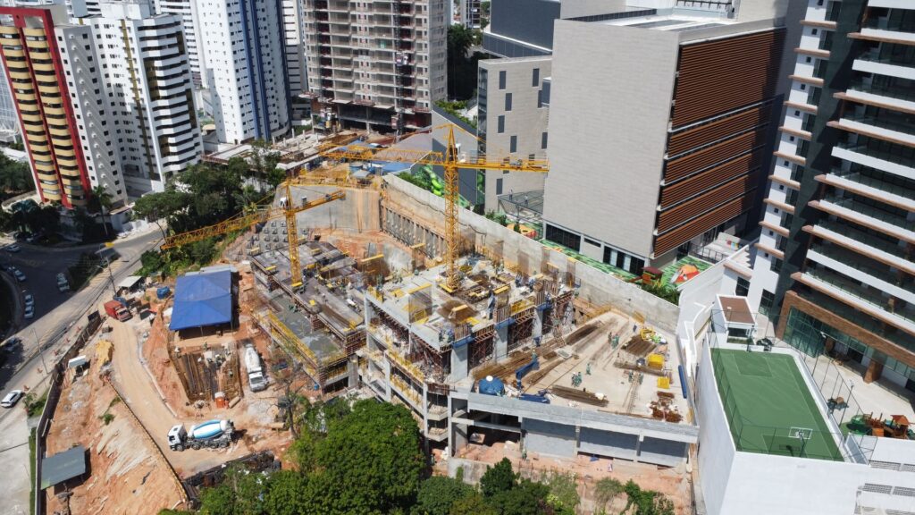 Agosto Acompanhamento de obra do empreendimento Legacy