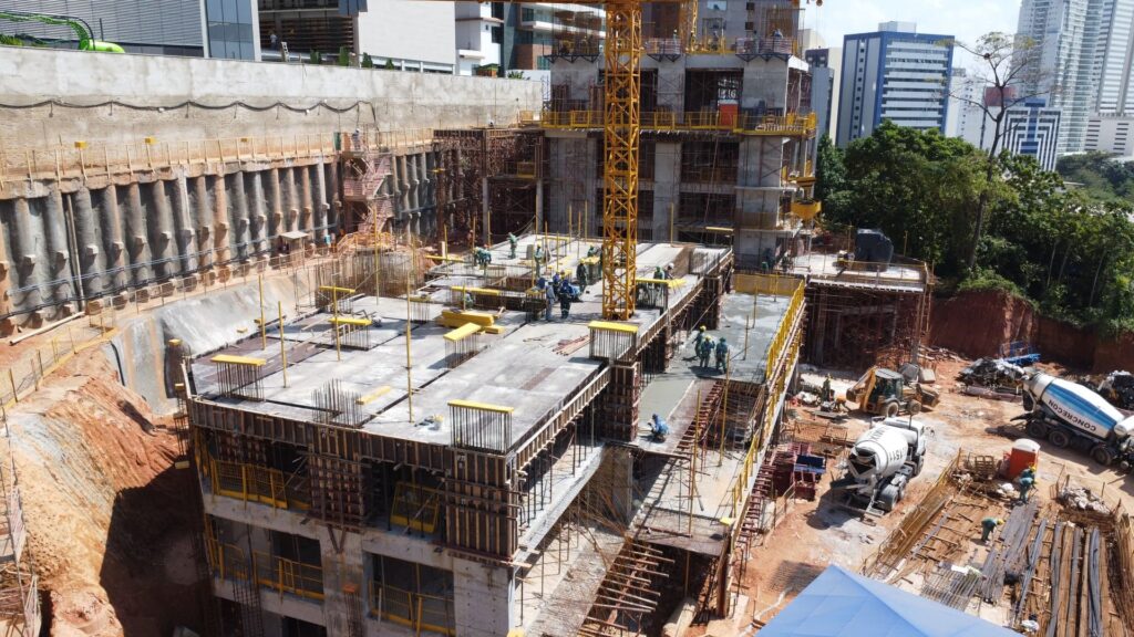 Agosto Acompanhamento de obra do empreendimento Legacy
