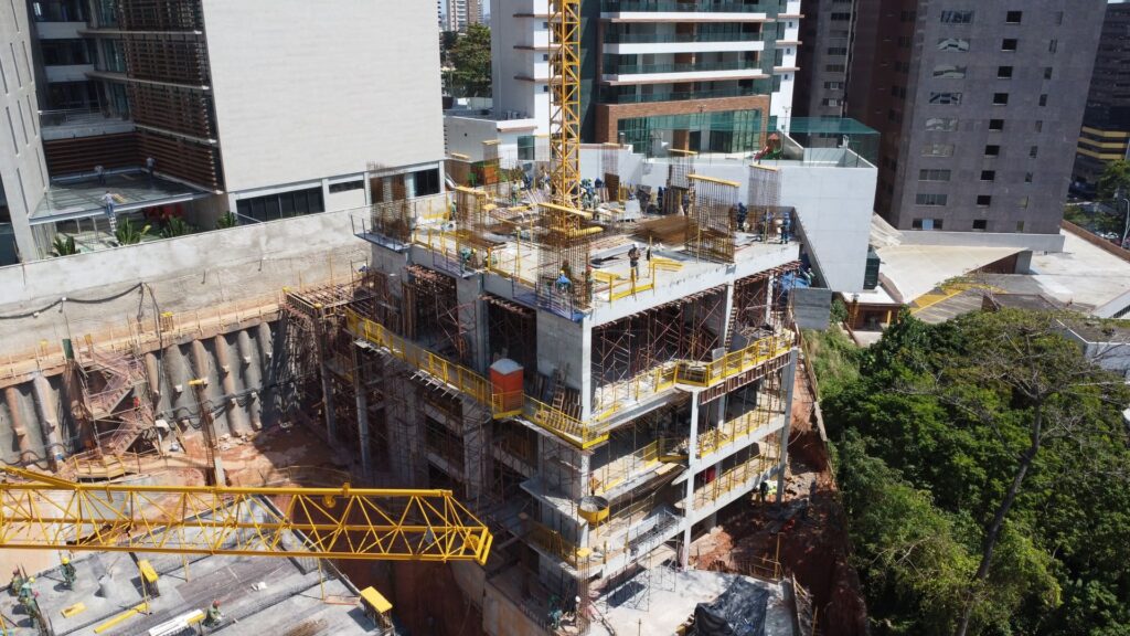 Agosto Acompanhamento de obra do empreendimento Legacy